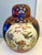 Vintage Hand-Painted Chinese Ginger Jar with Lid – 12 1/4 Inches Tall – Mid-Century Chinoiserie Porcelain. Enameled...
