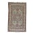 Zabihi Collection Distressed Antique Lavar Kermanshah 19th century Rug - 4' x 6'4" For Sale