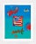 Peter Max Flag With Heart (Unique Mixed Media on Paper), 2009 For Sale
