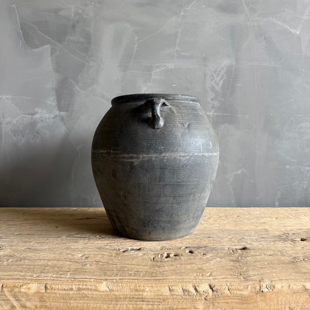 Late 20th Century Vintage Style Matte Oil Pottery #92e For Sale - Image 5 of 11