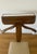 Authentic vintage oak valet chair manufactured by The Setwell Company (Michigan), dated April 14, 1967 (original label...