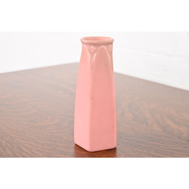 Rookwood Pottery Rookwood Pottery Arts & Crafts Glazed Ceramic Vase, 1928 For Sale - Image 4 of 12