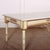 19th C Italian original painted beech low table/ coffee table with marble top. 1890 2cm thick quartz marble Dimensions:W:...