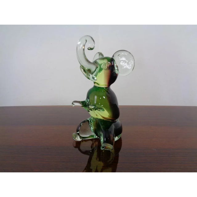Murano Glass Elephant from Murano, 1960s For Sale - Image 13 of 17