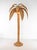 Palm Tree Floor Lamp in Rattan For Sale - Image 11 of 18