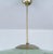 Large Art Deco Pendant Light in Green Marble Glass, 1930s For Sale - Image 11 of 12