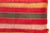 1970s Mahi Striped Gujarati Mashru Lumbar Pillow For Sale - Image 5 of 7