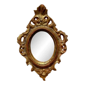 Vintage Giltwood Italian Florentine Mirror 1