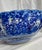 Late Qing Chinese Blue & White Porcelain Phoenix Bowl – 9.5” Scalloped Rim – Hand Painted, C. 1875–1908 For Sale - Image 10 of 15