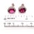 Metal Tourmaline Diamond Stud Earrings 14k Gold 2.27 TCW Certified For Sale - Image 7 of 8