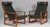 2254 Oak Sled Lounge Chairs and Ottoman in Cane attributed to Børge Mogensen for Fredericia, 1956, Set of 3 For Sale - Image 6 of 8
