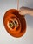 Danish Gold Orange Slatted Lamp For Sale - Image 6 of 11