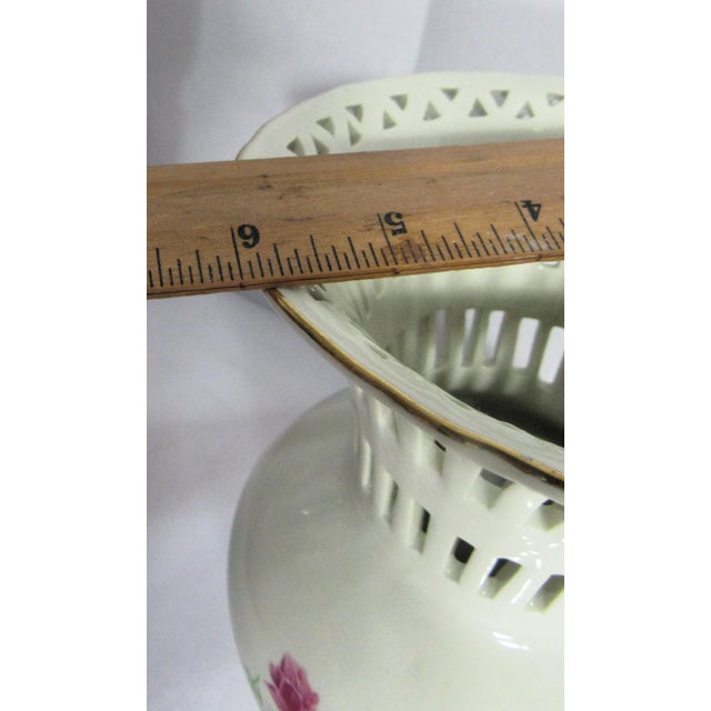 Mid-Century Formalities Victorian Rose Vase For Sale - Image 10 of 12
