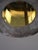 Antique Arts and Crafts Wrought Iron and Hand-Blown Amber Glass Pendant Lantern, 1890 For Sale - Image 3 of 11
