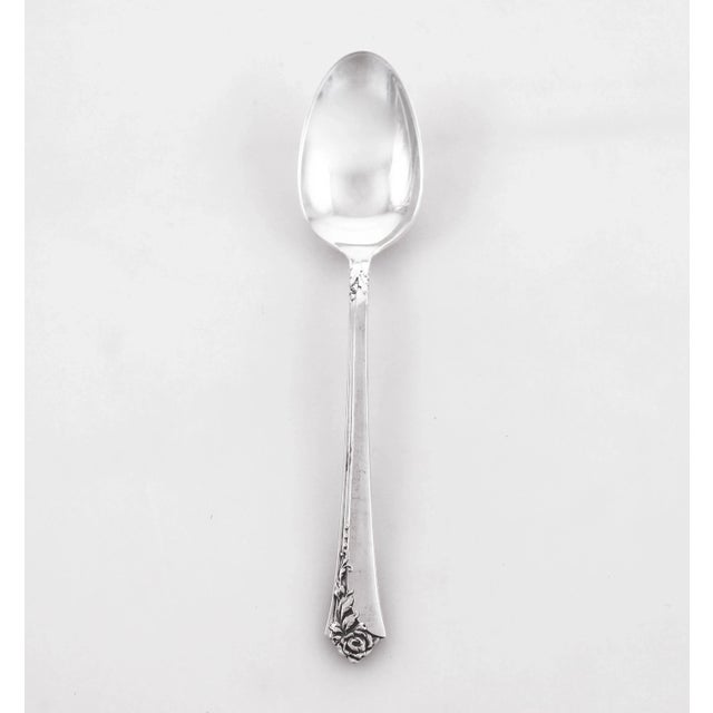 1940s Sterling Flatware - 96 Pieces For Sale - Image 5 of 10