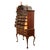 Late 18th Century Antique 18thC American Federal Queen Anne Mahogany Bonnet-Top Highboy Salem 1790 For Sale - Image 5 of 18