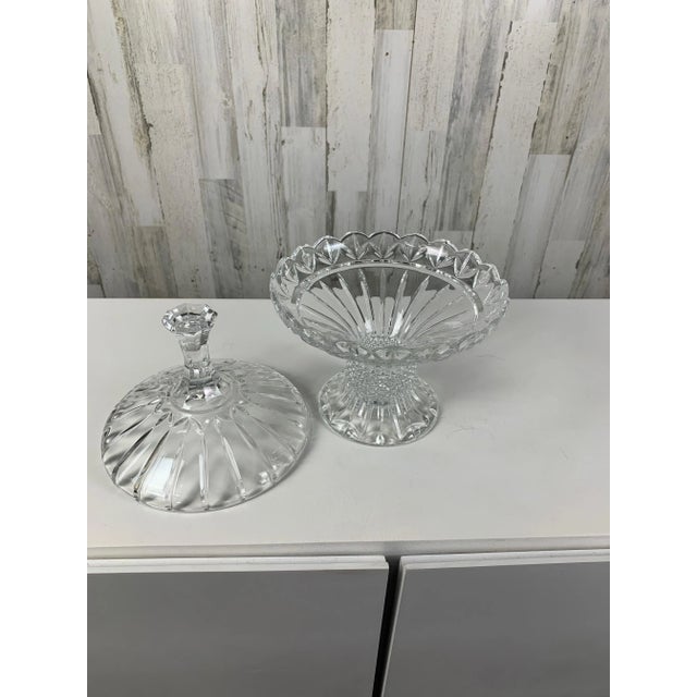 Shannon Crystal Lead Crystal Shannon Designs Compote For Sale - Image 4 of 10