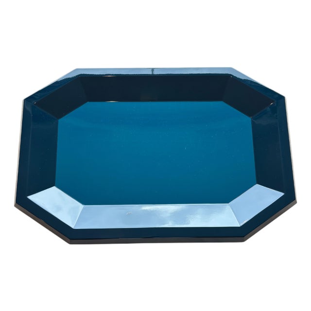 Large Jacques Tray- Blue For Sale