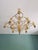 Mid-Century Modern Geometric Brass Chandelier by Gaetano Sciolari for Boulanger, 1970s For Sale - Image 3 of 18