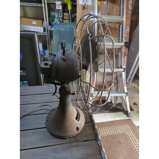 Shabby Chic Emerson Electric Fan For Sale - Image 3 of 5