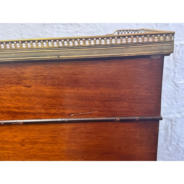 French Louis XVI Style Roll Top Desk For Sale - Image 17 of 18