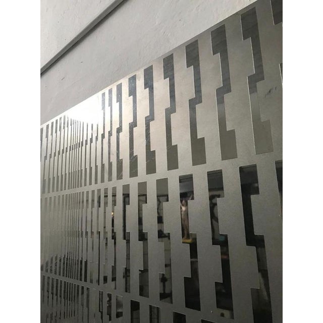Estuardo Maldonado, Mid-Century Modern Abstract Wall Panel, 1970, Stainless Steel For Sale - Image 7 of 18