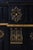 Hickory White Regency Black & Gold Breakfront Bookcase For Sale - Image 9 of 18