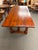 Farmhouse Mahogany English Country Rustic Farmhouse Dining Table, Circa 1980 For Sale - Image 3 of 12