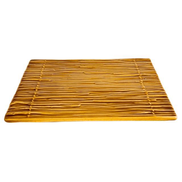 Vintage Ceramic Cheese Board from Boch Frères, 1950s For Sale - Image 10 of 10