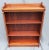 Early 20th Century Antique Handmade Edwardian Solid Mahogany Open Bookcase For Sale - Image 4 of 6