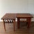 Wood Mid 20th Century Danish Modern Set (4) Solid Teak Nesting Tables & End Table For Sale - Image 7 of 7