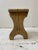 Vintage Natural Pine Primitive / Farmhouse Stool, Circa 1920s For Sale - Image 9 of 13