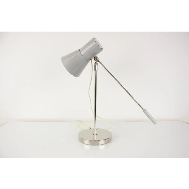 Table Lamp with Adjustable Height, Czechoslovakia, 1960s For Sale - Image 4 of 11