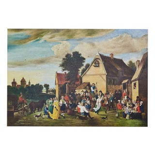After Teniers, Fairy Festival 101, Oil on Canvas For Sale