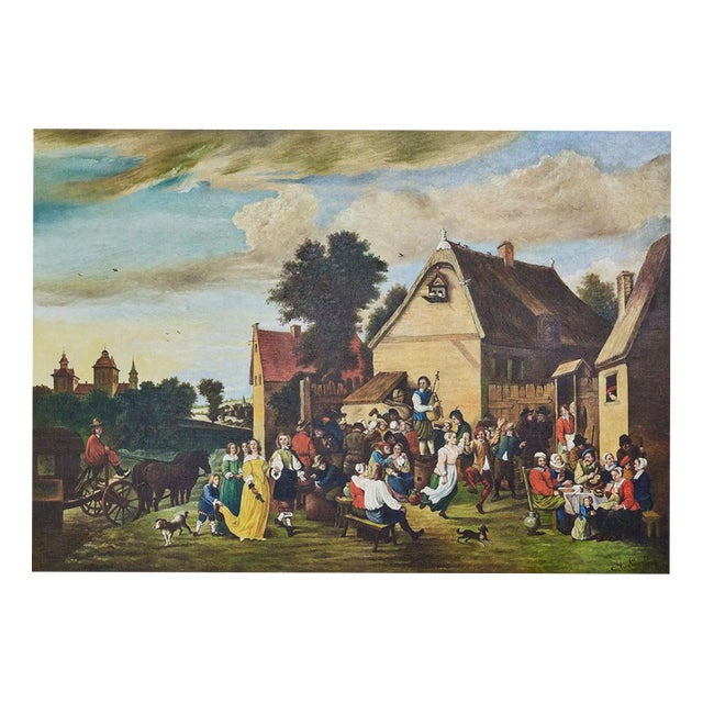 After Teniers, Fairy Festival 101, Oil on Canvas For Sale