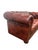 Late 20th Century Late 20th Century Fine Leather Chesterfield Sofa Loveseat For Sale - Image 5 of 8