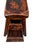 Wood Vintage Wood Chinese Barber's Bench With Drawers and Coin Slot For Sale - Image 7 of 9