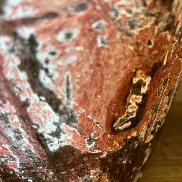 Pink Pair of Antique Chinese Zhejiang Pottery Mijiu (Rice Wine) Storage Jars For Sale - Image 8 of 8