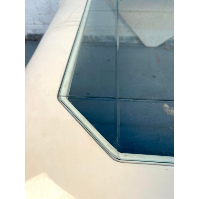 Unique 80s Italian Composite Coffee Table For Sale - Image 11 of 12