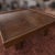 Christian Liaigre Custom Walnut Solid Wood Coffee Table With Sliding Top & Hidden Storage For Sale - Image 4 of 5