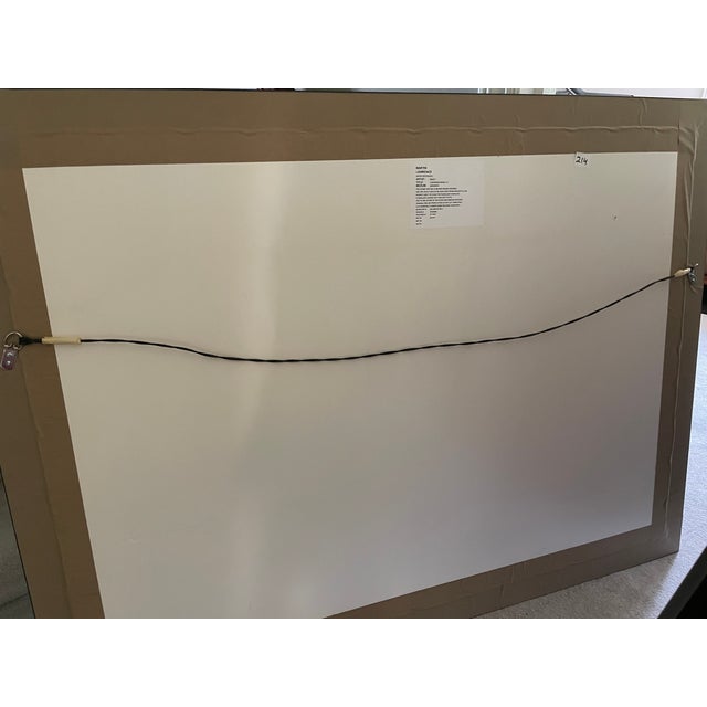 Wood 1990s "Living Room Series 1" Interior Scene Serigraph by Laurie Zeszut, Framed For Sale - Image 7 of 9