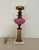 Early 20th Century Vintage Art Deco Opaque Pink Glass Table Lamp For Sale - Image 13 of 13