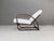 Adjustable H 70 Armchair in Bouclé by Jindrich Halabala for Up Závody, 1930s For Sale - Image 4 of 18
