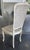 Vintage Italian Louis XV Style Double Cane Dining Chairs, Set of 4, Distressed White Finish For Sale - Image 10 of 13