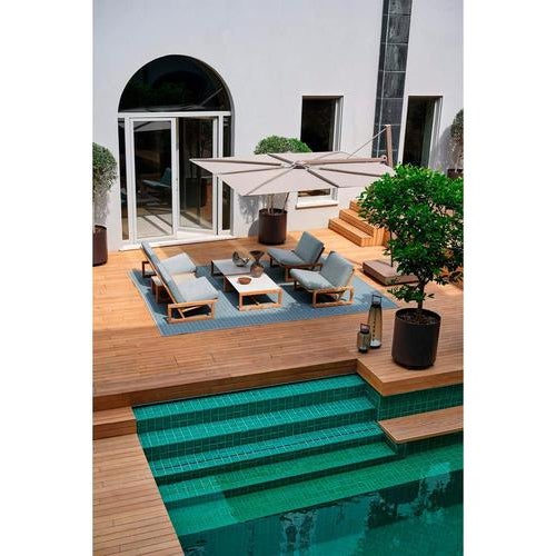 Mid-Century Modern Outdoor Coffee Table by Tobia Scarpa for Cassina For Sale - Image 10 of 13