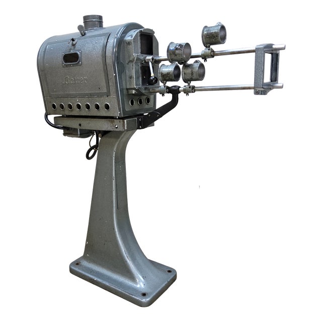Large Vintage Movie Theater Bauer Film Projector, 1950s For Sale