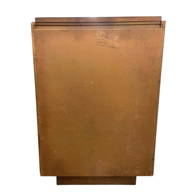 Vintage Brutalist Highboy Dresser by Lane Furniture, 1970s For Sale - Image 10 of 10
