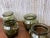 Early 20th Century Green Glass Canister Storage Jars, Spain Flour, Tea, 1960s For Sale - Image 16 of 18