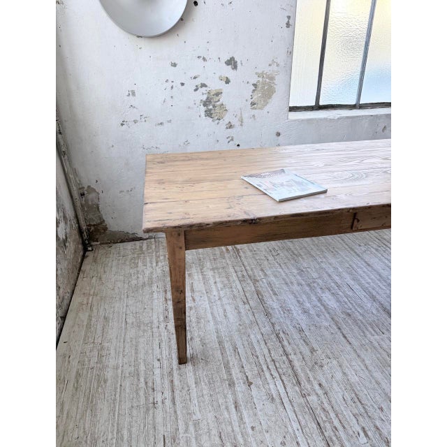 Vintage Farmhouse Table in Pine, 1950s For Sale - Image 13 of 18