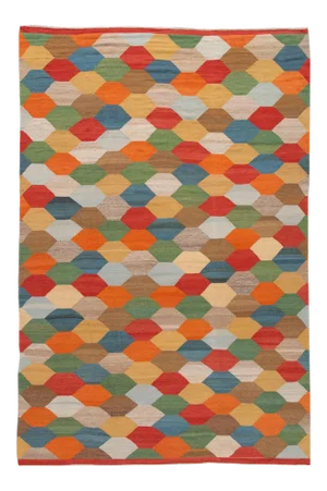 21st Century Modern Kilim Wool Rug